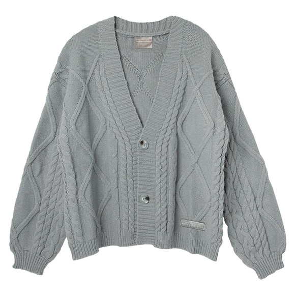 *Authentic* BNIB Taylor Swift Tortured Poets Department TTPD Gray Cardigan XS/SM - Picture 3 of 8
